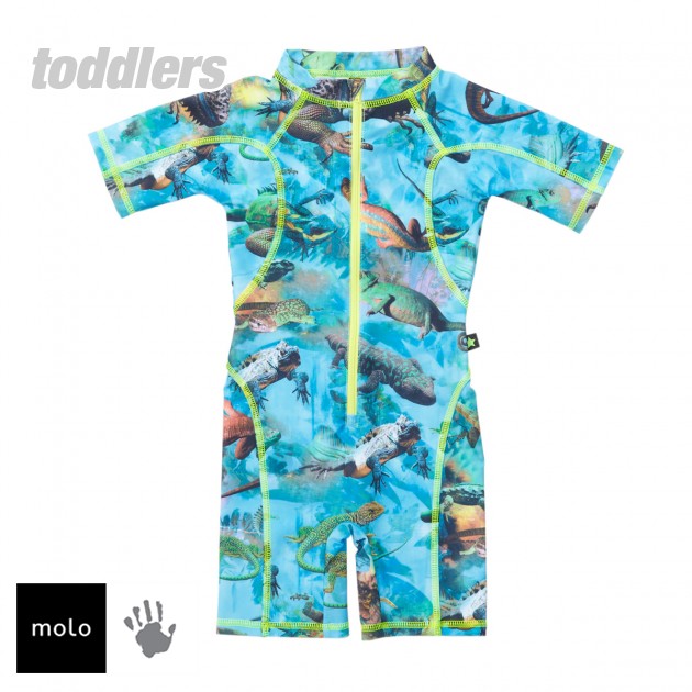 Molo Boys Molo Nike Swimsuit - Lizard