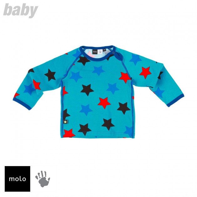 Molo Boys Molo Rob Long Sleeve T-Shirt - Minty