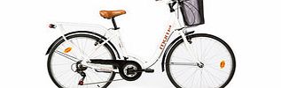 City Classic white aluminium bike
