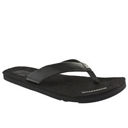 Momentum Male Flip Flop Leather Upper in Black, Black and Purple, Brown, White