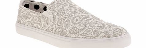 momentum White Ryder Slip Trainers