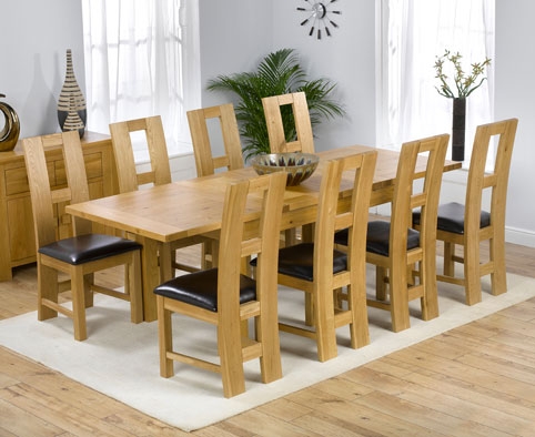 monaco Oak Extending Dining Table - 150-240cm