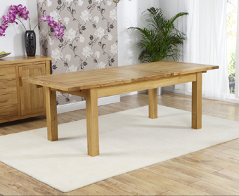 Monaco Oak Extending Dining Tables - Choice of