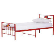 Monaco Single Bed, Red