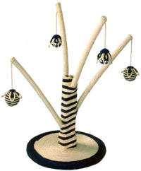 Sisal Fun & Play Tree (Blue/Cream)
