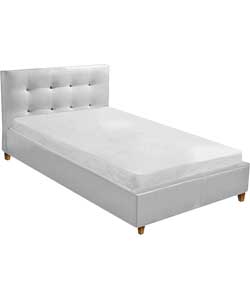 White 3 Foot Bedstead
