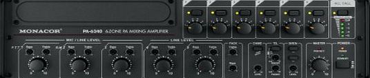 Monacor PA-6600 PA Mixing Amplifier
