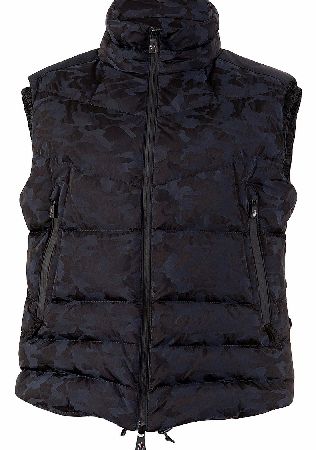MONCLER Armesberg Camouflage Padded Gilet