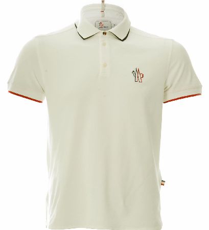 MONCLER Contrast Double Collar Polo