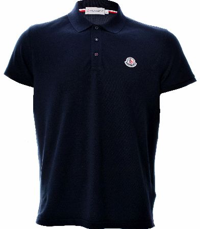 MONCLER Cotton Piquet Polo