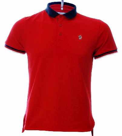 MONCLER Cotton Piquet Slim Fit Polo