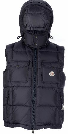 MONCLER Rians Blue Gilet