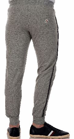 MONCLER Side Stripe Cuffed Joggers Grey