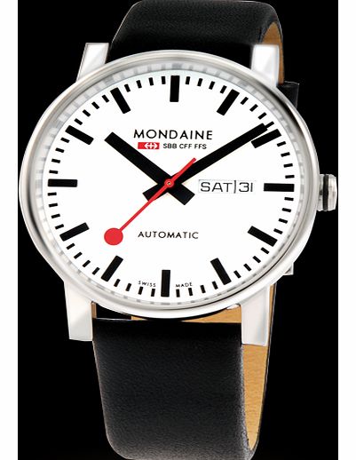 Mondaine 40mm Watch A132.30348.11SBB