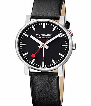 Mondaine A468.30352.14SBB Unisex Evo Alarm Black