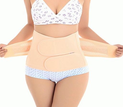 MONDAYNOON  Breathable Postnatal Pregnancy Maternity Supportive Belt ,Postpartum Recovery Belly Abdomen Waist Slimming Shaper Wrapper Belt (Meidum)