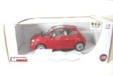MONDO MOTORS 1:18 Fiat 500 White