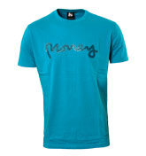 Money Aqua T-Shirt with Diamonte Logo