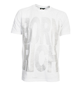 Born Rich Stud White T-Shirt
