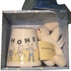 Money Box and Teddy Blue Gift Set