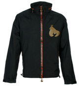 Camo Aquaguard Black Full Zip Hooded Jacket