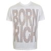 Money Clothing Money Born Rich Diamonte T-Shirt (White)
