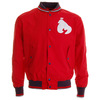 Money Clothing Money Classic Baseball Jacket (Red)