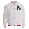 Money Clothing Money Classic Baseball Jacket (White)