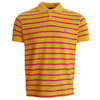 Money Clothing Money Colour Stripe Polo Shirt (Yellow)
