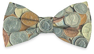 Coin Bow Tie