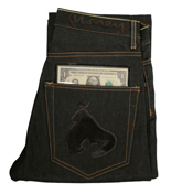Money Dark Denim (Washington) Straight Leg Jeans