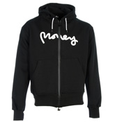Money Fleece Dark Grey Full Zip Hooded Sweatshirt
