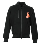 Money Pirate Black Full Zip Sweatshirt