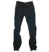 Money Raw Japanese Denim Straight Leg Jeans