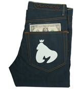 Money Washington Light Indigo Straight Leg Jeans