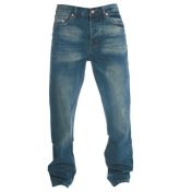 Washington Wash 3 Indigo Straight Leg Jeans