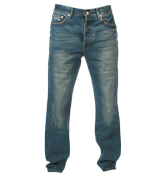 Money Washington Wash Indigo Straight Leg Jeans