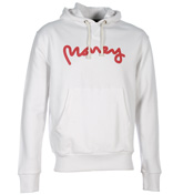 Money White Hooded Sweatshirt