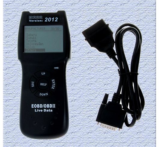D900 2012 Any Car Diagnostic Engine Fault Code Scanner Reader Tool OBD OBD2 OBDII CAN-BUS