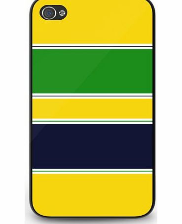 Mongoose Ayrton Senna Helmet iPhone 5/5S Case - Black