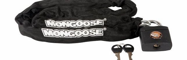 Mongoose BMX Key Lock with Covered Chain
