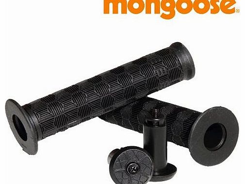 Mongoose Motomag BMX Bike Handlebar Grips - Black