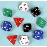monikas Dice pack of 10