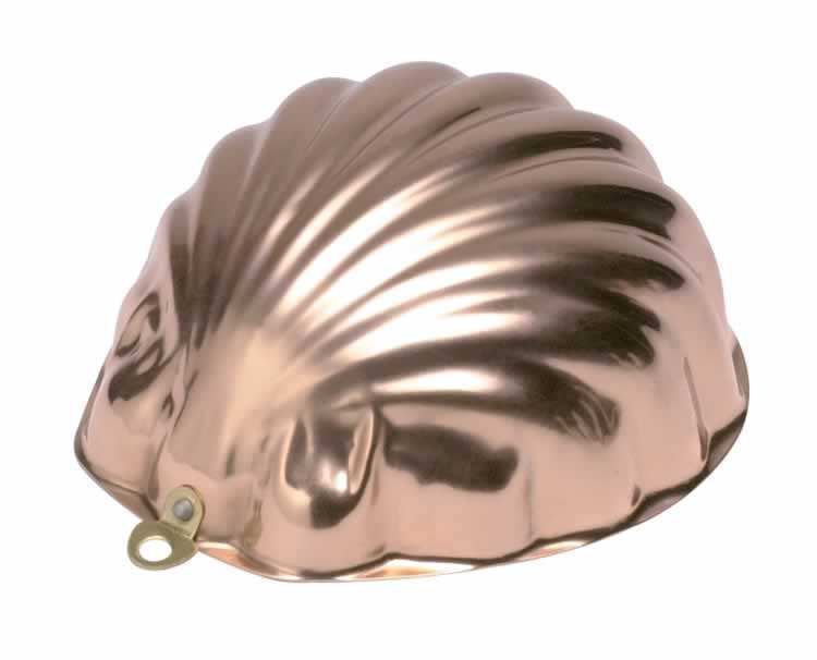 Copper Shell mould 13cm.