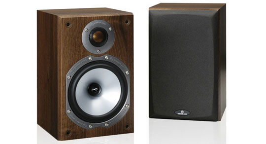Monitor Audio BR1 Speakers - Black Oak BLK