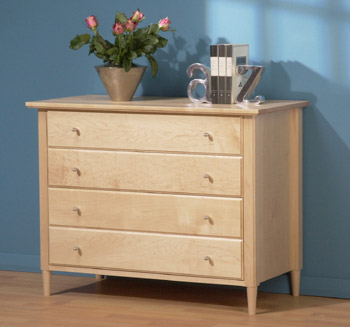 Monk Furniture Brunswick Four Drawer Chest