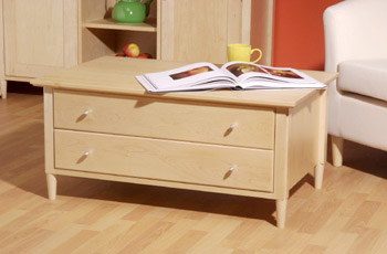 Brunswick TV Table with Two Drawers