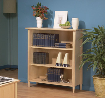 Monk Furniture Brunswick Wide Bookcase