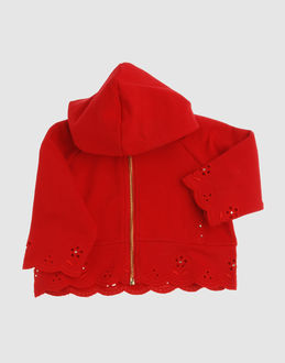 MONNALISA BEBEand#39; FLEECETOPS Zip sweatshirts GIRLS on YOOX.COM