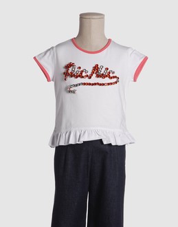 MONNALISA BIMBA TOP WEAR Short sleeve t-shirts WOMEN on YOOX.COM